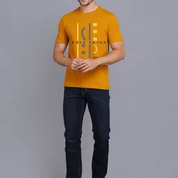 TEEFOX Typography Printed Round Neck Short Sleeves Regular Fit T-shirt image 5