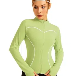 Eleg & Stilance Women Lightweight Running Open Front Jacket-picture-5