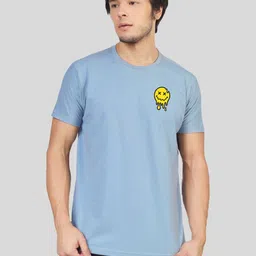 Greylongg Men Printed Applique T-shirt image 1