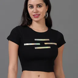 sollobell Striped Cotton Crop Top-picture-11