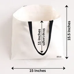 atvi.fit White Women Tote Aries Zodiac Cotton Tote Bag | Astrology Printed Tote | Reusable Cotton Bag image 5