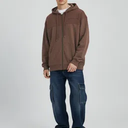 glitchez Textured Hooded Sweatshirt image 3