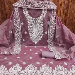 NEGRONI Embroidered Unstitched Dress Material-picture-11