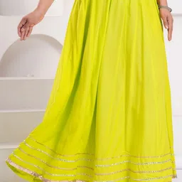 Maquien Maxi Flared Skirts image 4