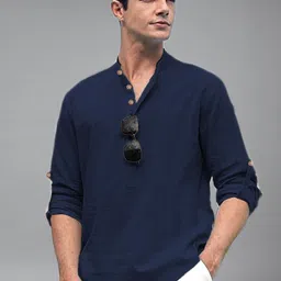 RawCraft Men Kurta image 3