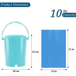 Aura Green Set of 3 Regular Multi-Utility Organisers image 5