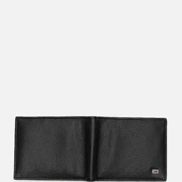 Peter England Men Textured Leather Two Fold Wallet image 5