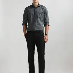 Arrow Men Liberty Geometric Printed Spread Collar Pure Cotton Formal Shirt image 4