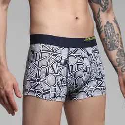Jack & Jones Men Cotton Printed Breathability Trunks 9013163001 image 2