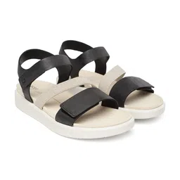 ECCO Leather Flatform Sandals image 3