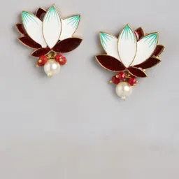 Anouk Floral Studs Earrings image 4