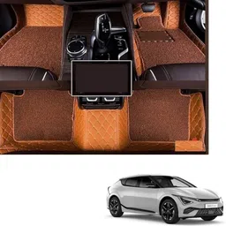 autoclow Leatherite 7D Mat For Kia EV6 image 1