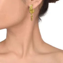 DZINETRENDZ Geometric Drop Earrings image 3