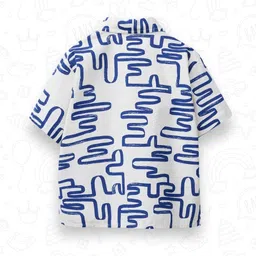 YK Boys Printed Casual Shirt image 4