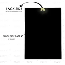 Craftnest creations Purple & White Set of 3 Piece Canvas Religious Wall Paintings image 5