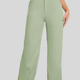 Chemistry Women Original Straight Fit High-Rise Trousers-image-93