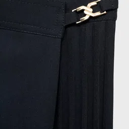 MANGO Pleated Midi Wrap Skirt image 2