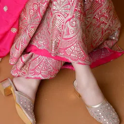 Shoetopia Embellished Party Block Pumps-picture-26