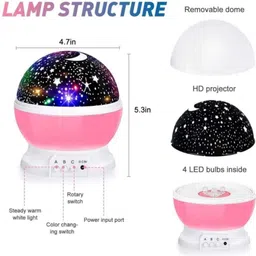 99drops Romantic Sky Star Master Night Light Projector Baby Sleep Lighting NN Night Lamp image 2