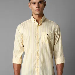 Louis Philippe Sport Men Slim Fit Opaque Striped Casual Shirt-image-24