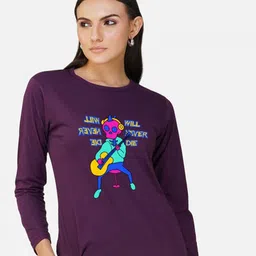Metronaut Women 2 Printed Bio Finish T-shirt image 5