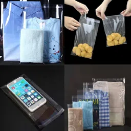 siyaram packaging Clear Plastic Packing Bags Self-Adhesive Resealable BOPP Poly Bags Security Bag image 2
