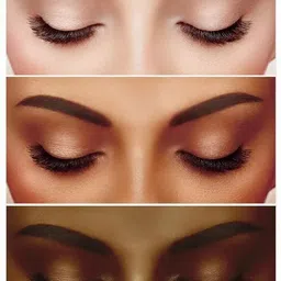 woongmi 3 In 1 Black and Brown Eyebrow Powder Palette image 5
