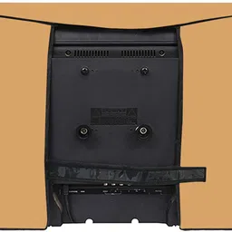 CHHAVI HANDLOOM LED TV COVER for 40 inch Led Tv Cover - Led_40Inches_Beige image 4