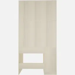 woodbuzz Fusion Hutch Cabinet in Beige Teak & Blue Finish image 5