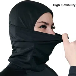 auto hub Black Bike Face Mask for Men & Women image 4