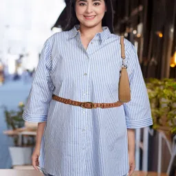 aatmik Women Regular Fit Striped Casual Shirt-picture-27