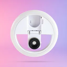 DIIDay Corner Selfie Flash Ring Light & Cable with 3 Level of Brightness Cable Selfie Stick image 5