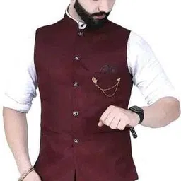 ntc store Men Solid Nehru Jacket-picture-15