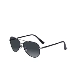 HASHTAG EYEWEAR Unisex Aviator Sunglasses with Polarised & UV Protected Lens SGHT54_03_C4 image 1