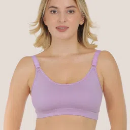 POOJA RAGENEE Pack Of 2 Cotton Full Coverage Non Padded Bra image 2