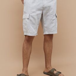 Fame Forever by Lifestyle Men Mid-Rise Cargo Cotton Shorts-picture-7