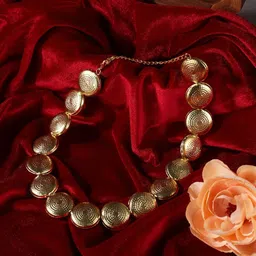 corsica DressBerry Gold-Plated Minimal Necklace-picture-11