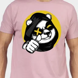 Greylongg Men Graphic Printed Regular Fit Cotton T-shirt image 2