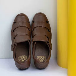 ATESBER by Inc.5 Men Leather Shoe-Style Sandals-picture-41