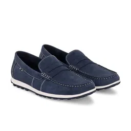 Overdrive Men Colourblocked Leather Slip-On Sneaker image 3