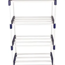 NOVATIC White & Blue Multi-Purpose Free Standing Book Shelf image 2