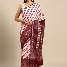 BUTA BUTI Leheriya Pure Cotton Saree-picture-16