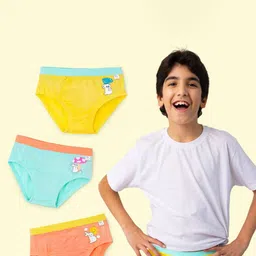 SuperBottoms Boys Pack Of 3 Antimicrobial Mid-Rise Basic Brief UND-BBR-NL-NM-NS-4-6Y-3P_N-picture-28