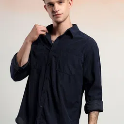Kotty Men Spread Collar Casual Shirt image 2