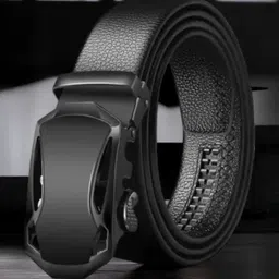 SHOPGLOBAL Unisex Textured Leather Formal Belt-picture-1