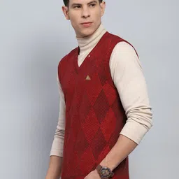 Monte Carlo Men Woollen Sweater Vest image 4