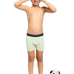 CUTE XII FASHION Boys Pack Of 2 Cotton Mid-Rise Trunks image 4