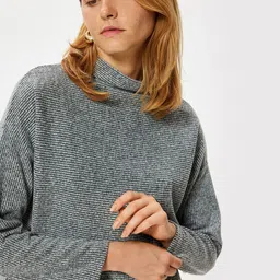 Koton Women Striped Pullover-image-26