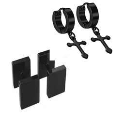 shobhram Unisex Black Earrings-picture-25
