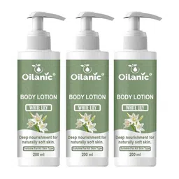 Oilanic Set Of 3 White Lily Body Lotion For Deep Nourishment - 200 ml Each-picture-19